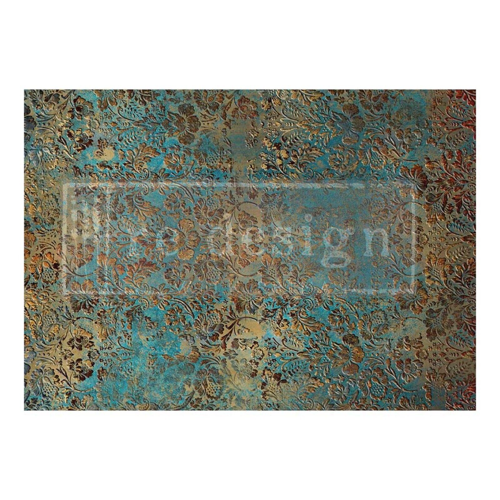 Redesign With Prima Aged Patina A1 Fiber Paper For Decoupage, 23.4x33.1 In