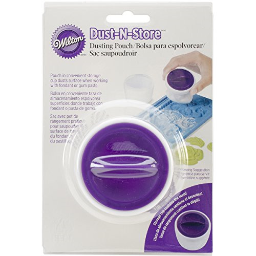Wilton Dust-n-store Dusting Pouch And Cup