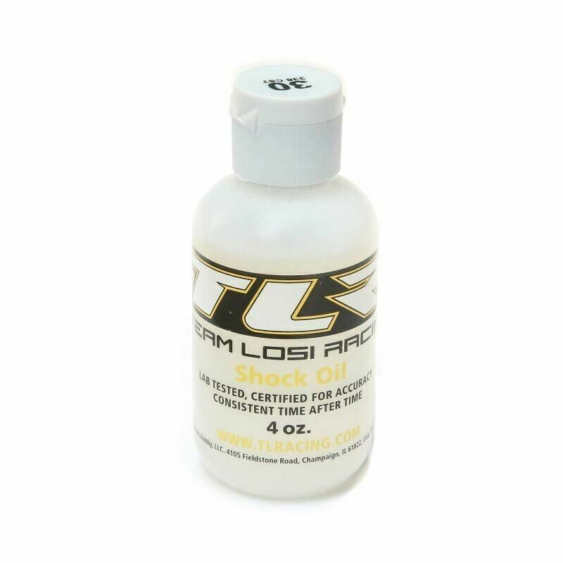 30wt Silicone Shock Oil 4oz  Team Losi Racing TLR74023